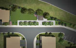 Entrance of The Highlands of Mount Hope