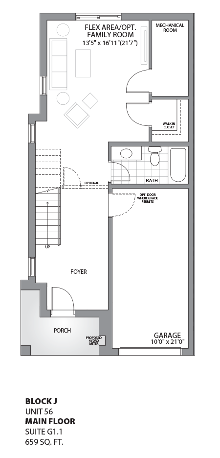Floorplan - UNIT 56 - Ground floor