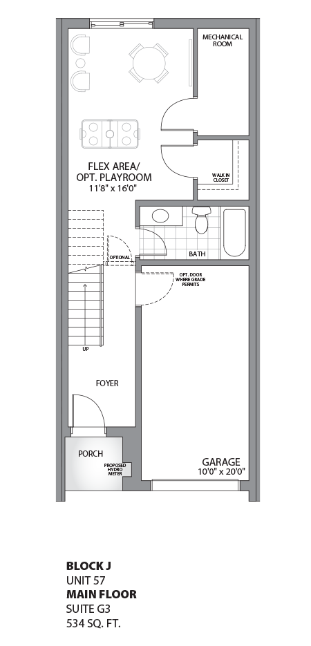 Floorplan - UNIT 57 - Ground floor