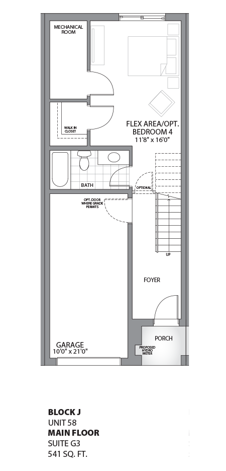 Floorplan - UNIT 58 - Ground floor