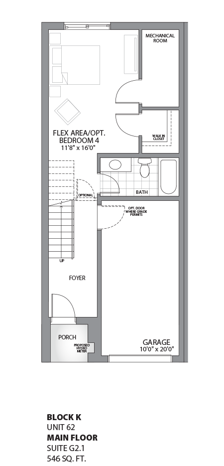 Floorplan - UNIT 62 - Ground floor