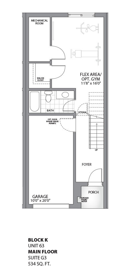 Floorplan - UNIT 63 - Ground floor