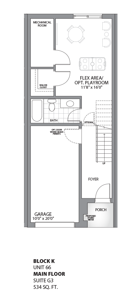 Floorplan - UNIT 66 - Ground floor